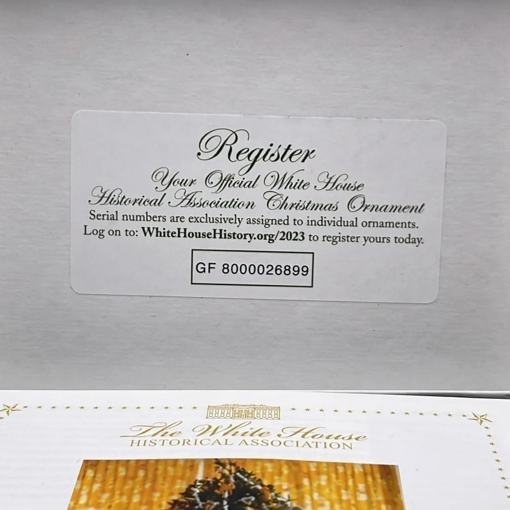 2023 White House Historical Association Christmas Ornament